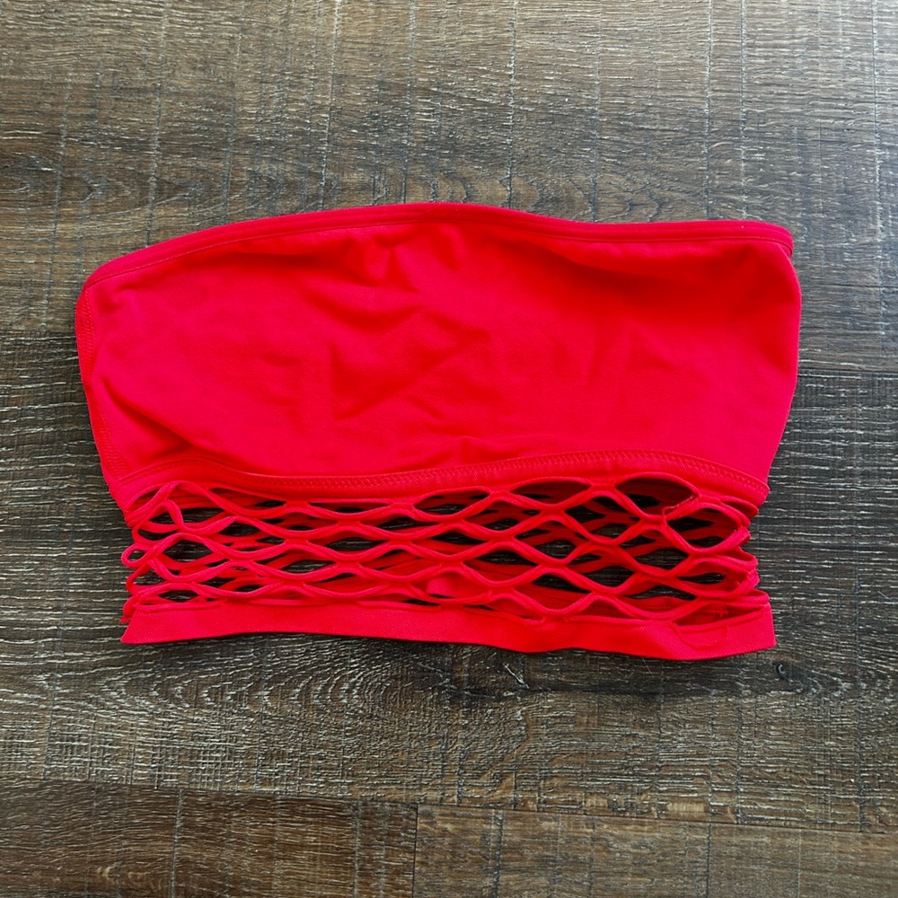 Victoria’s Secret red bikini top